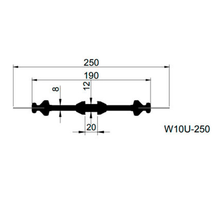 Гидрошпонка-Trelleborg-Bakker-W10U-250